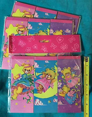 9 Vintage 80s Teddy Bear Pocket Note Pads NOS Notepad • $5