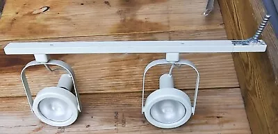 Vintage Industrial Ceiling Lamp 2 Lights LED Track Lighting Spotlight Fixture • $25