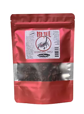 Scorpion Chili Peppers Trinidad Moruga Dried Whole Extra Hot Red Tail 10 +2 Free • $11.99