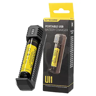 Nitecore UI1 Intelligent Universal USB Charger Rechargeable Battery Li-Ion/IMR • £12.05