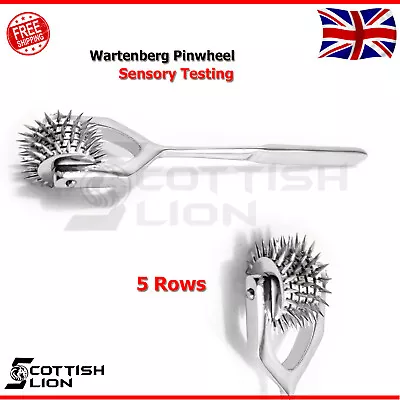 Diagnostic Medical Pin Wheel Wartenberg Neurology Sensory Testing Pinwheel  • £7.97