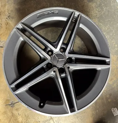 19” Rear 2015-22 Mercedes C63 C63S AMG Wheel Rim 9.5x19 ET56 Factory Oem C Class • $180