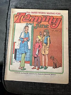 Tammy And June Comic - 22 February 1975 • £4.99