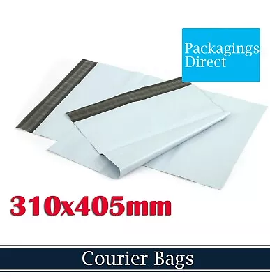 100x Courier Bag 03 310 X 405mm Poly Mailer Plastic Mailing 3KG Large Satchel • $17.50