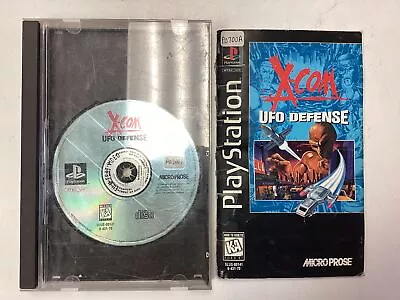 X-Com UFO Defense- PS1 PlayStation Long Box Complete TESTED CIB With Reg Card • $59.99