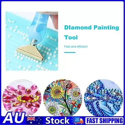DIY Diamond Painting Pen Tool Rhinestone Point Drill Pen Head Tip (ZT07) • $8.04