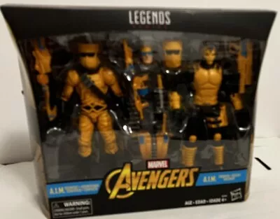 AIM SCIENTIST & TROOPER Marvel Legends A.I.M. 2-Pack Avengers SEALED  • $35