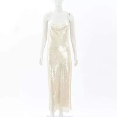 Ixiah Shimmer Maxi Dress Size 8 • $333