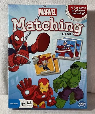 Marvel Matching Game Super Hero Adventures Kids Memory Game Complete • $17.47