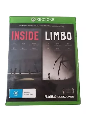 INSIDE & LIMBO Bundle Edition XBOX ONE - VGC - Free Postage  • $45