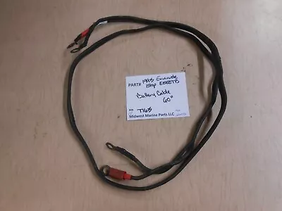 Battery Cable 60-inches Evinrude 1993 15hp E15EETB Outboard 10 Gauge T163 • $16.99