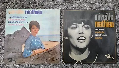 MIREILLE MATHIEU 'C'EST TON NOM / La Derniere Valse  45 EP Vinyl  • £4.95