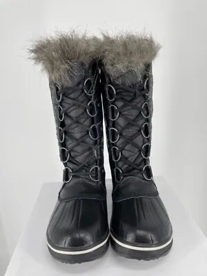 Sorel Womens Tofino II Winter Boots 5.5 NL2332-010 Waterproof Faux Fur Cuff NWOB • $99