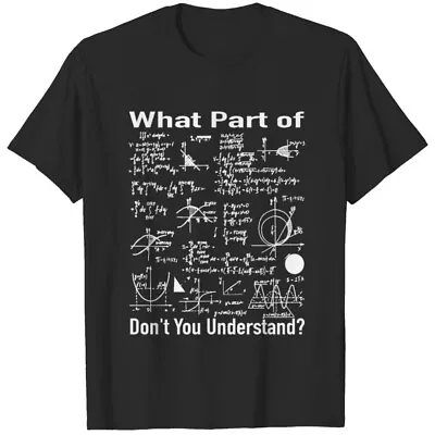 Mathematics Teacher Gift - Math Formulas T-shirt • $19.99