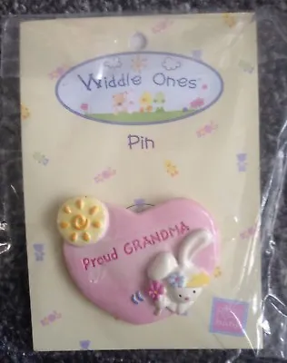 Bnip Baby Badges! Ideal For Baby Showers  Proud Grandma  • £2.05