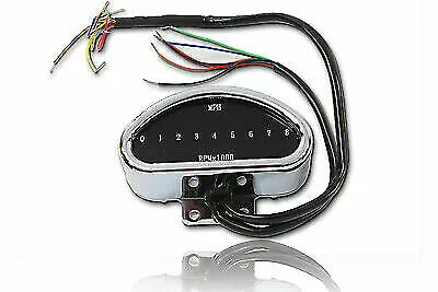 Digital Mini Speedometer And Tachometer For Harley Davidson By V-Twin • $236.61