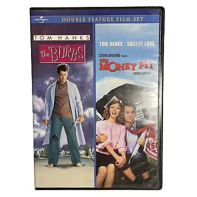 The Burbs / The Money Pit Double Feature Film Set DVD 2009 Tom Hanks Movies Film • $2.99