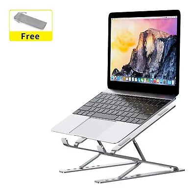 Aluminum Laptop Stand For Laptop Support Portable Foldable MacBook Pro Stand • £16.88