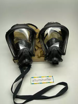 (1) MSA SCBA Ultra Elite Mask Black Size Medium *Multiple* FAST SHIP Good Cond. • $29.27