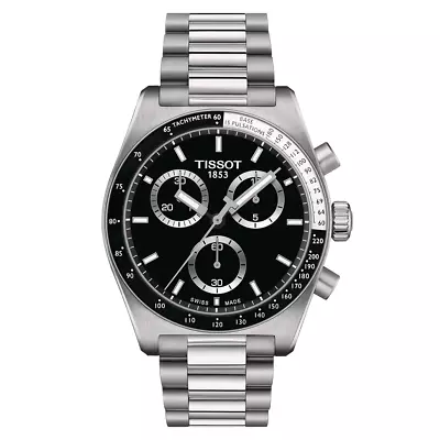 New Tissot T1494171105100 Prs 516 Quartz Chronograph 40mm T149.417.11.051.00 • $465