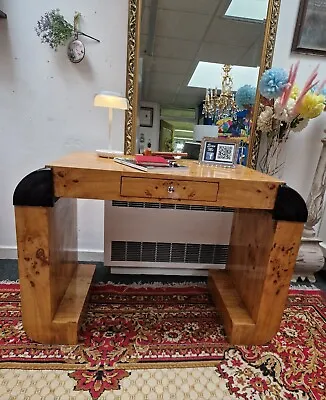 Mid Century Style Furniture Serif Desk Wood Veneer • £695