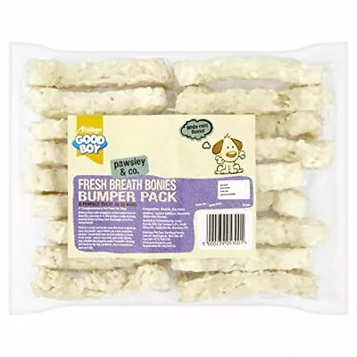 £10.22 • Buy Munchy Fresh Breath Bonies Dog Chews Dental Chews For Dogs Pack Of 18 A Perfect