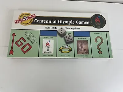 Monopoly 1996 Centennial Olympic Games Commemorative Collector's Edition • $24.99