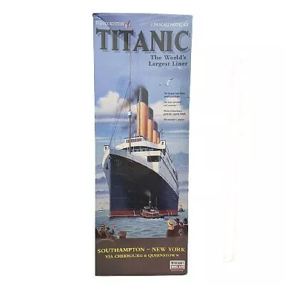 Minicraft Models Deluxe Edition RMS Titanic 1/350 Scale Model Kit NEW 2012 Ship • $199.95