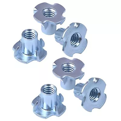 T Nuts 1/4 -20150pcs Zinc Plated Steel T-Nut 4 Pronged Tee Blind Nuts Assortm... • $21.58