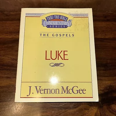 Thru The Bible Vol.37: Poetry (Book Of Luke; The Gospels)  J. Vernon McGee    K5 • $12.08