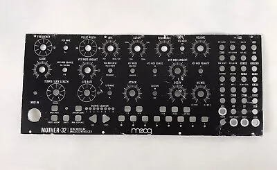 Moog Mother 32 Semi-Modular Analog Synthesizer Distressed Faceplate Only (#HD33) • $48.95