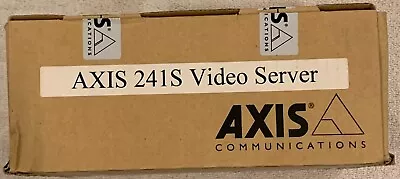 Axis 241S Video Server P/N 0186-004 • $500