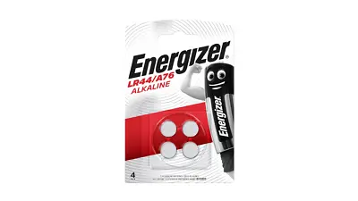 4 X Energizer LR44 1.5V Alkaline Button Cell Batteries V13GA A76 AG13 357 PX76A • £2.99