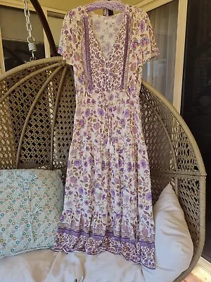 Miracle Short Sleeve Maxi Dress Size 14 • $23.99