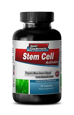 Cholesterol Capsules - STEM CELL ACTIVATOR - Blue Green Algae Capsules 1B • $18.70