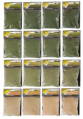 £7.89 • Buy Woodland Scenics Static Grass - 2mm, 4mm, 7mm, 12mm - 4 Colours - 42g Bag