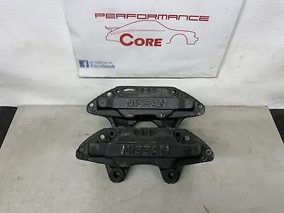 Nissan 300ZX 240SX S13 S14 4 Piston Aluminum Front Brake Caliper Pair 26mm • $310