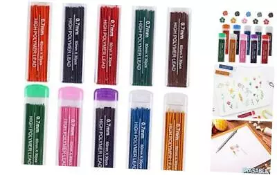 10 Color Set 300 Pieces Color Lead Refills Colored Pencils Lead 0.7 Mm HB  • $17.05