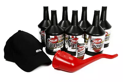 REDLINE V Big Twin 20W50 PowerPack Motorcycle Motor Transmission Oil ShockProof • $148.99