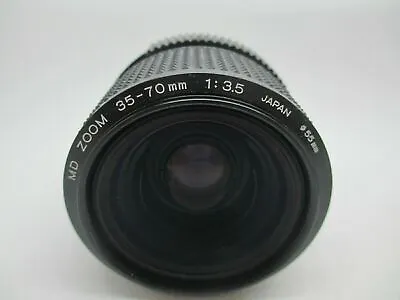  Mint  Minolta MD Zoom 35-70mm F/3.5 MACRO MF Lens For SLR DSLR Minolta MD Mount • $109.80