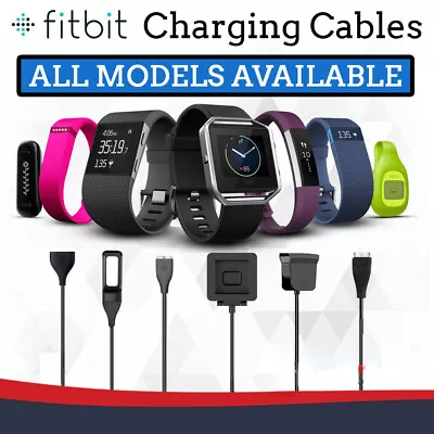 FitBit Charger USB Charging Cables Charge 2 3 4 5 Versa Sense Blaze Alta Inspire • $5.99