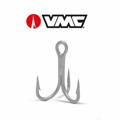 Vmc 9655-permasteel-2xstrong-round Treble Hi Carbon Hooks/choose Size/package • $9.95