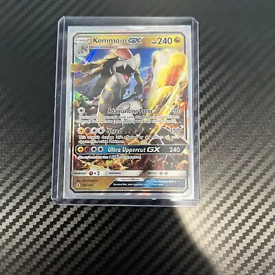 Pokémon TCG Kommo-o GX Guardians Rising 100/145 Holo Ultra Rare • $3.99