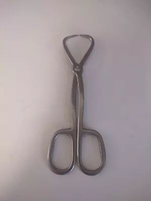 Vintage Stainless Steel German Ice Cube Tongs Great Look • $12.63