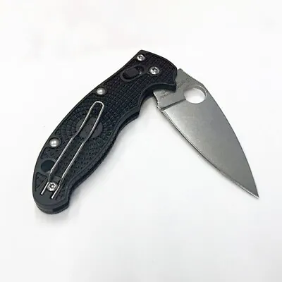 *Classic Spyderco C101BK2 Manix 2 FRCP Black Folding Knife - CTS BD1N* • $180