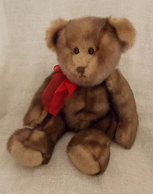 $29.43 • Buy Gund Plush Teddy Bear 42464 Brown Red Ribbon 11   Seated Zales