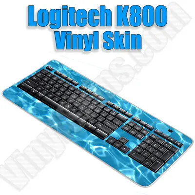 Choose Any 1 Vinyl Decal/Skin For Logitech K800 Keyboard - Free US Shipping! • $14.99