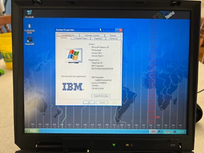 £171.21 • Buy IBM ThinkPad X31 2672-PBU Pentium M 1.6GHz, 256MB RAM, 32GB CF Card, 12.1 XGA
