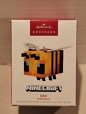 2023 Hallmark Ornament MINECRAFT BEE - NIB Neat • $15