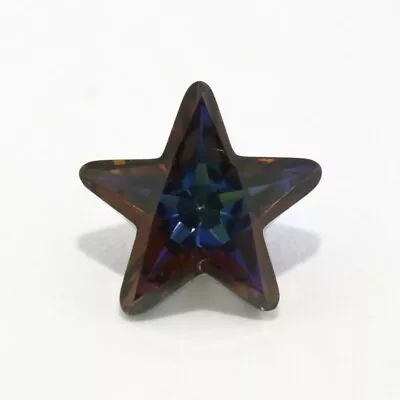 Mystic Rainbow Quartz 7 Mm Star Cut 2 Piece Set Closeout F-4289 • $2.39